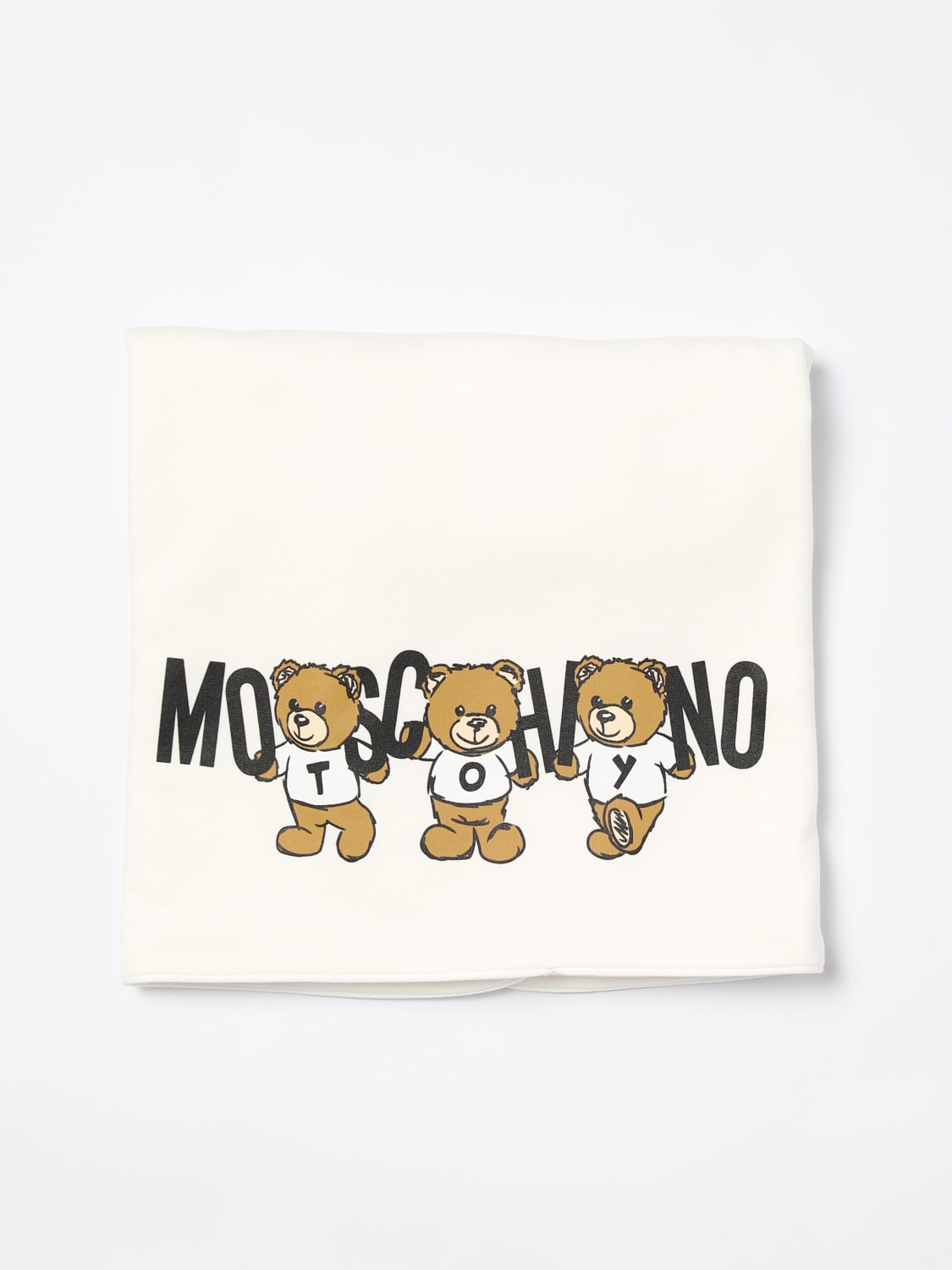 MOSCHINO BEDCOVERS AND BLANKETS: Bedcovers and blankets lifestyle Moschino, Yellow Cream - Img 1