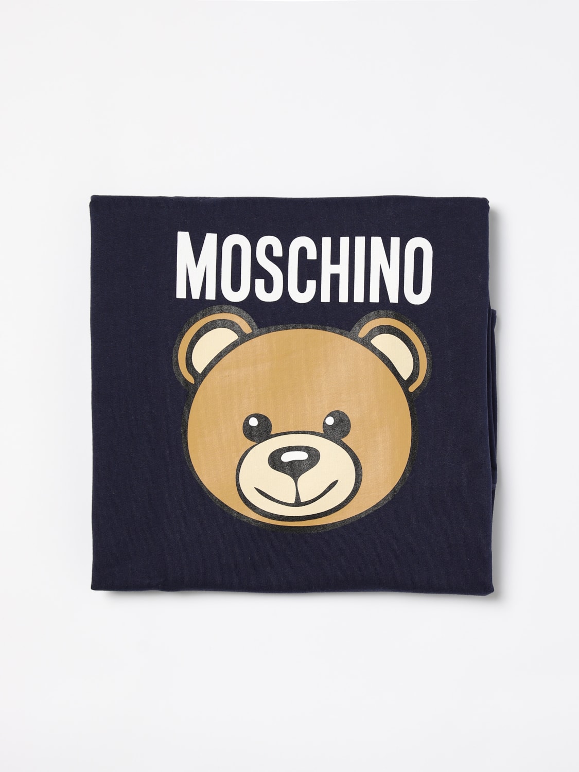 MOSCHINO BEDCOVERS AND BLANKETS: Bedcovers and blankets lifestyle Moschino, Navy - Img 1