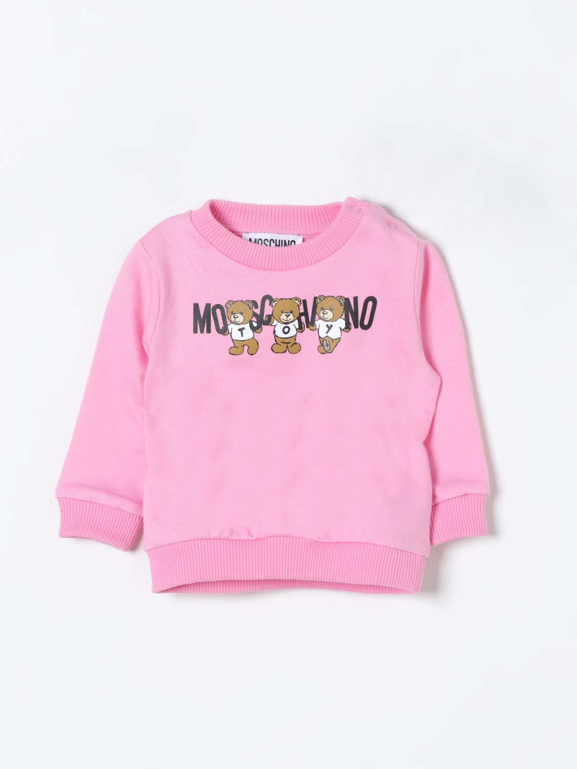 MOSCHINO 스웨터: 스웨터 남아 Moschino, 후쿠시아 - Img 1