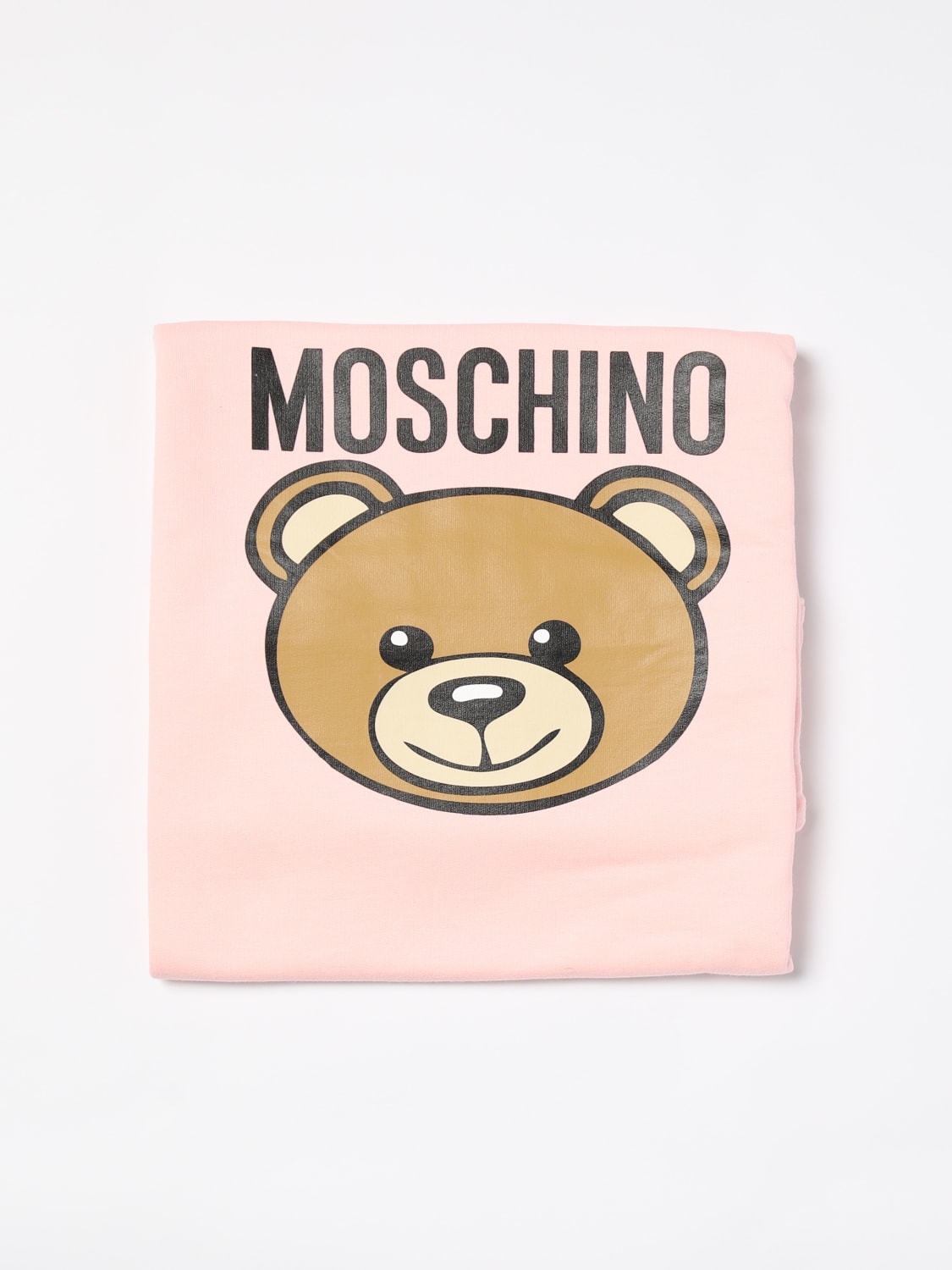 MOSCHINO COUVERTURE: Couvre-lits et plaids lifestyle Moschino, Rose - Img 1