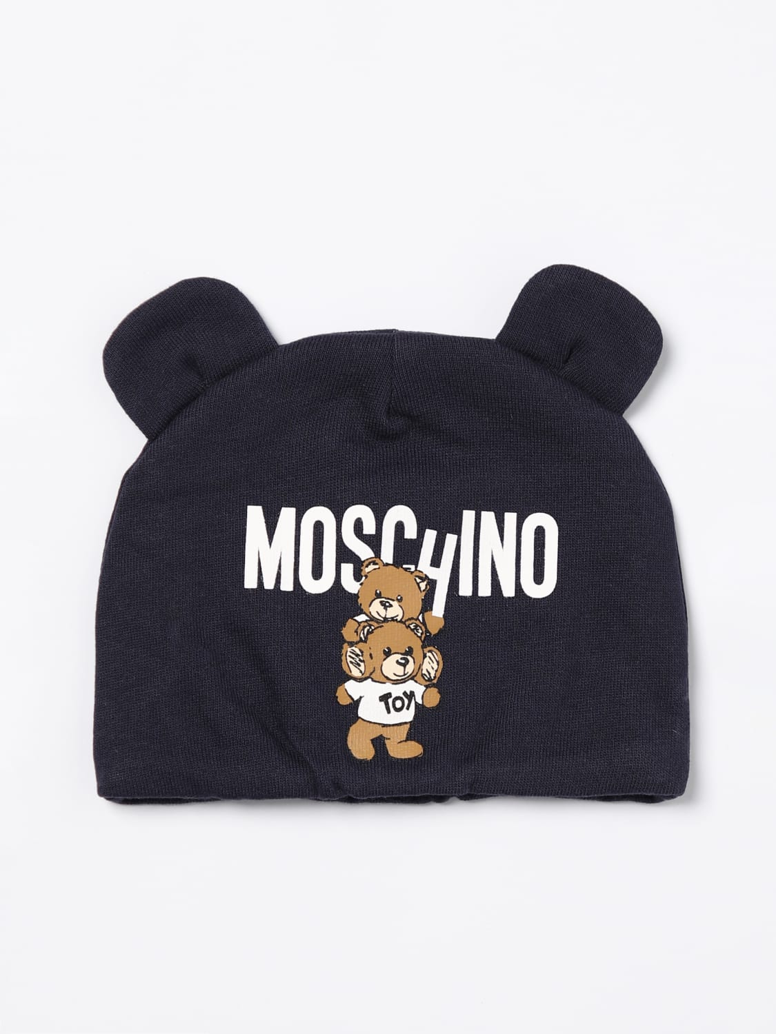 MOSCHINO HAT: Hat kids Moschino, Navy - Img 1