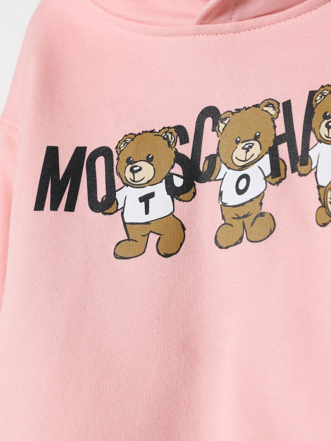 MOSCHINO 스웨터: 스웨터 남아 Moschino, 핑크 - Img 3