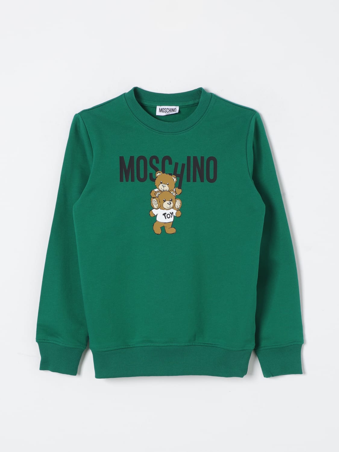 MOSCHINO：セーター ボーイ - グリーン | GIGLIO.COMオンラインのMoschino セーター H6F05RLCA43