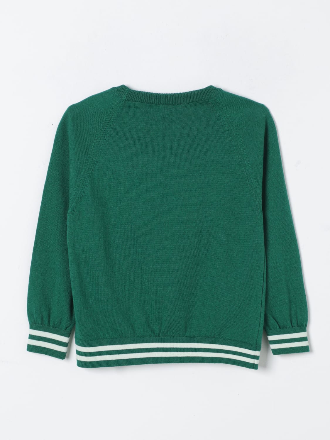 MOSCHINO MAGLIA: Maglia a girocollo Teddy Moschino, Verde - Img 2