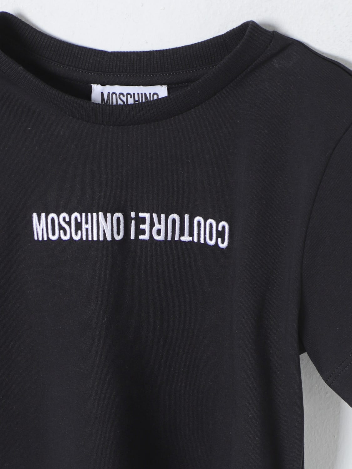 MOSCHINO T-SHIRT: T-shirt kids Moschino, Black - Img 3