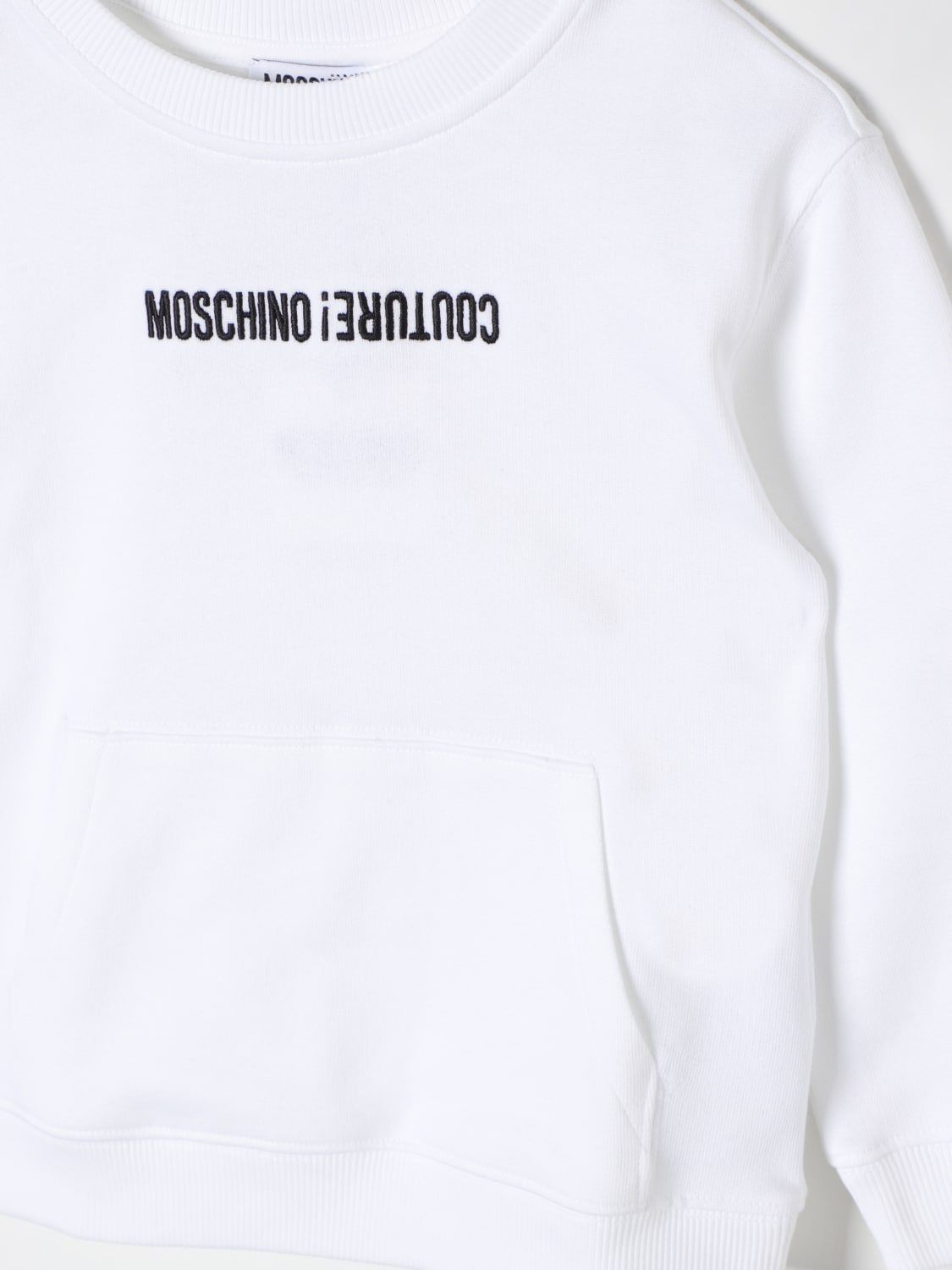 MOSCHINO SWEATER: Sweater kids Moschino, White - Img 3