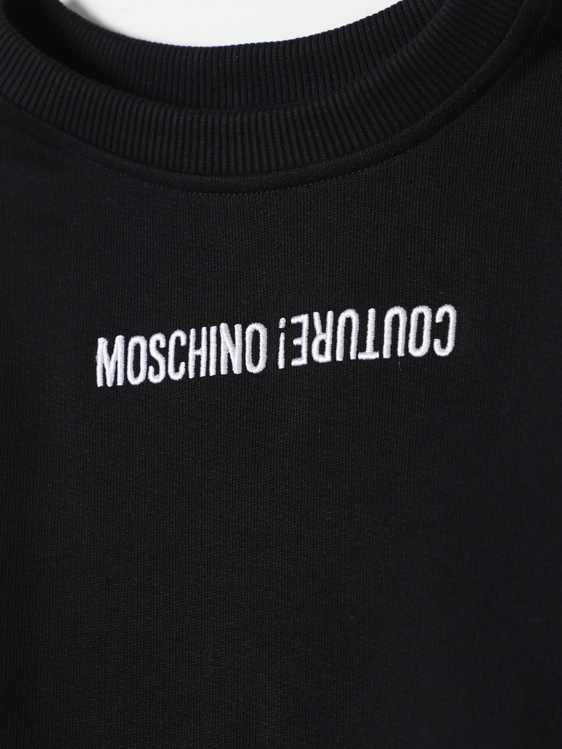 MOSCHINO SWEATER: Sweater kids Moschino, Black - Img 3