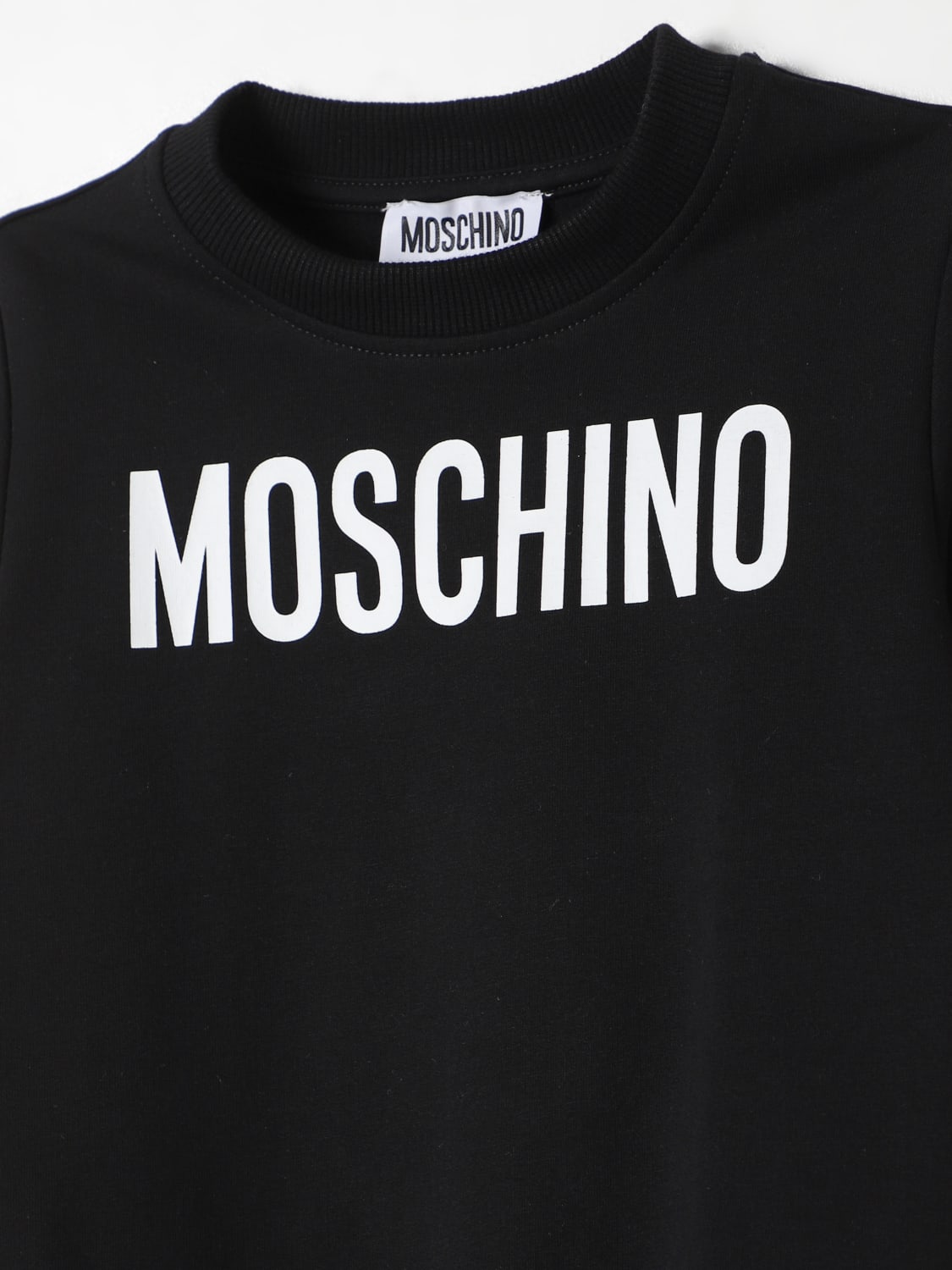 MOSCHINO SWEATER: Sweater kids Moschino, Black - Img 3