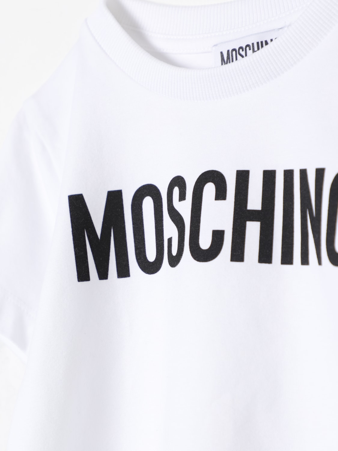 MOSCHINO T-SHIRT: T-shirt kids Moschino, White - Img 3