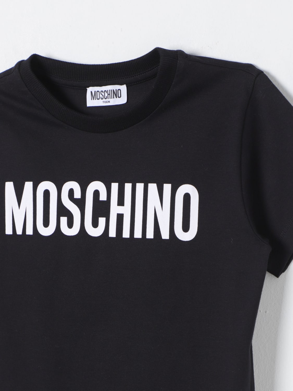 MOSCHINO T-SHIRT: T-shirt kids Moschino, Black - Img 3