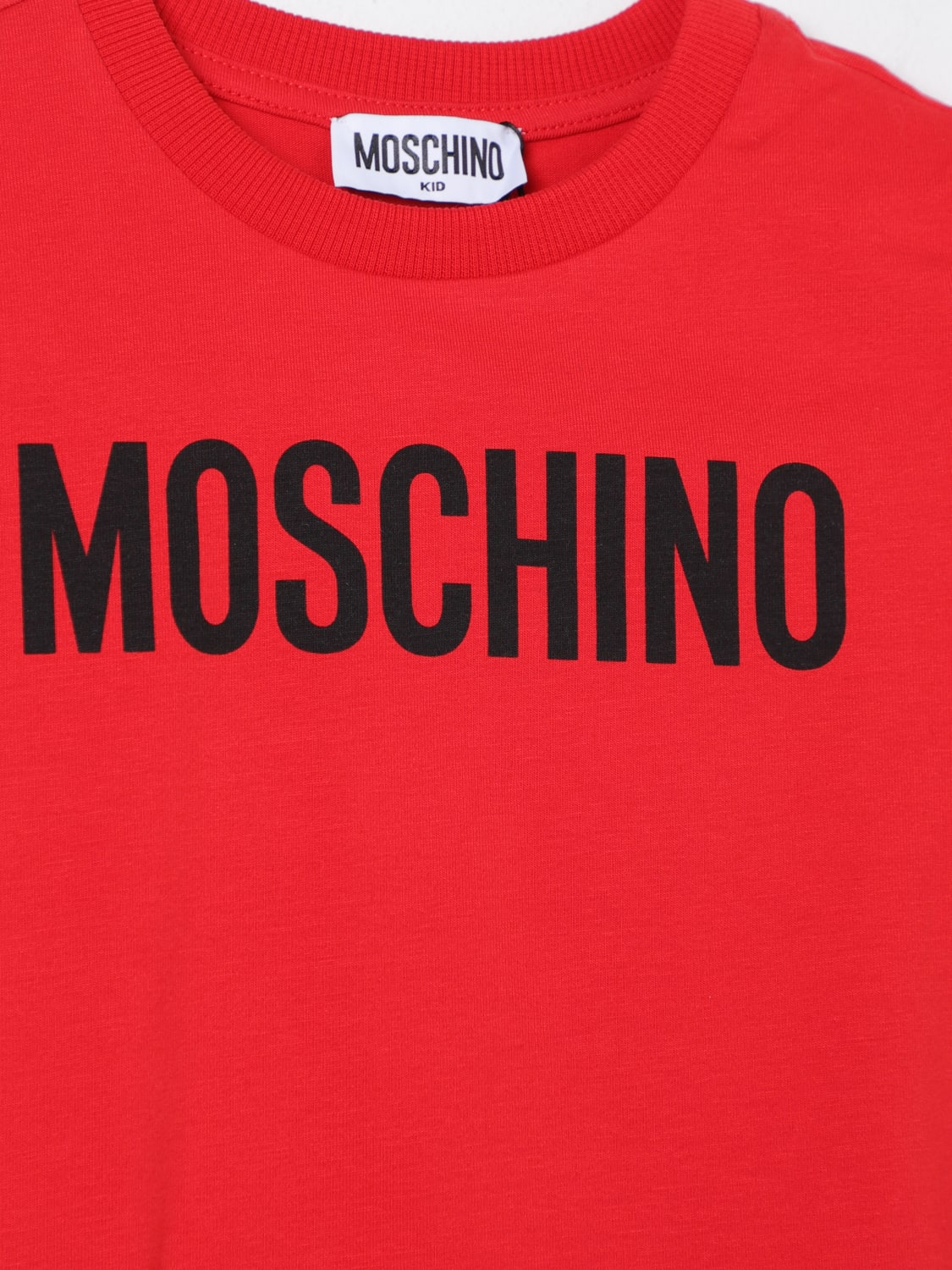 MOSCHINO T-SHIRT: T-shirt kids Moschino, Red - Img 3