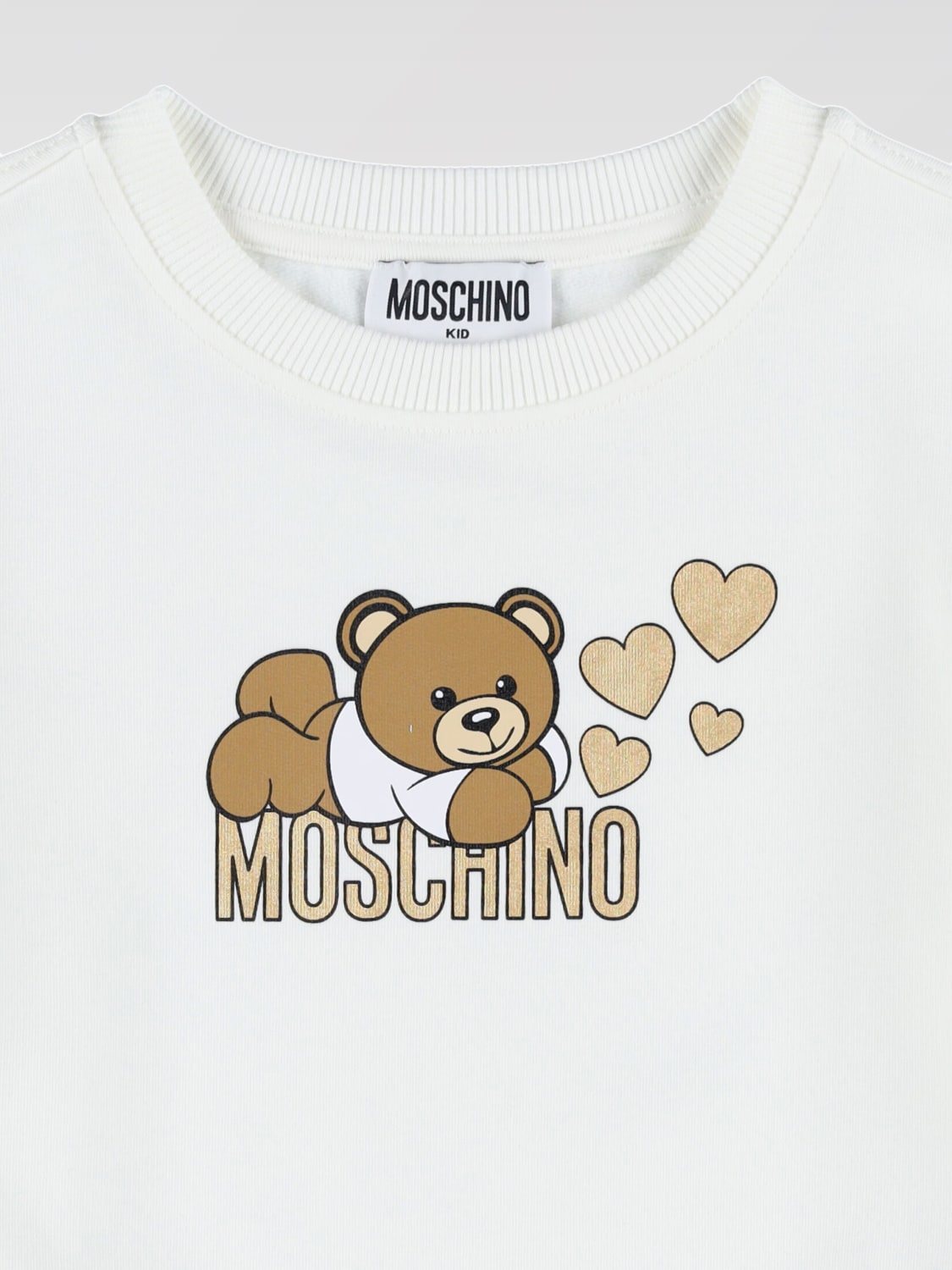 MOSCHINO 毛衣: 毛衣 儿童 Moschino, 白色 - Img 3