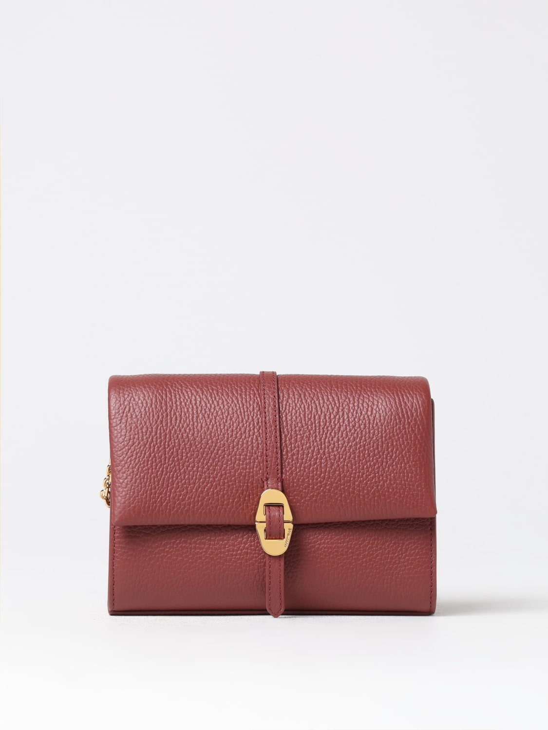 COCCINELLE MINI BAG: Shoulder bag woman Coccinelle, Burgundy - Img 1