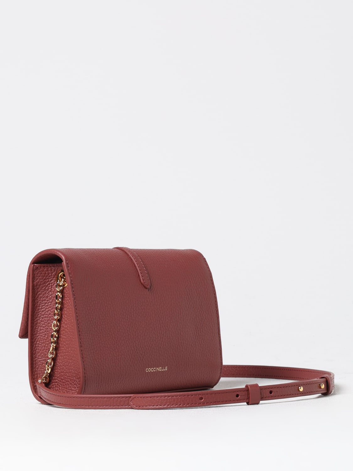 COCCINELLE MINI BAG: Shoulder bag woman Coccinelle, Burgundy - Img 2