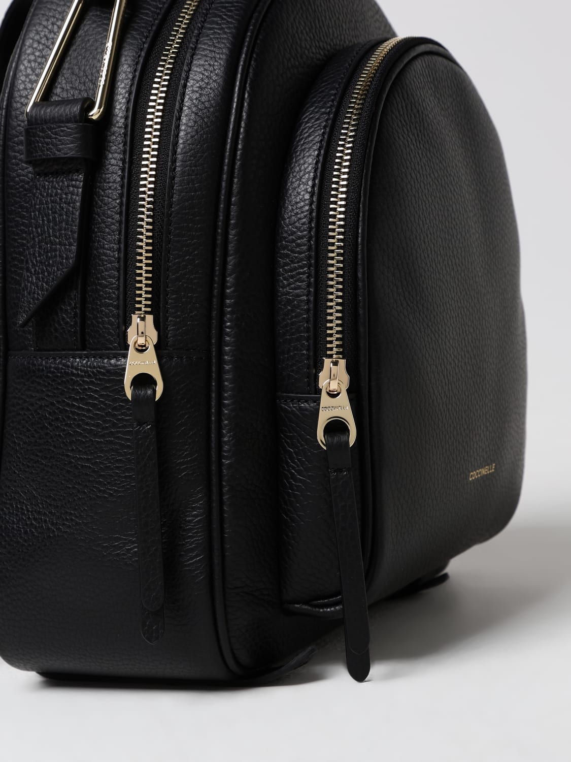 COCCINELLE BACKPACK: Shoulder bag woman Coccinelle, Black - Img 3