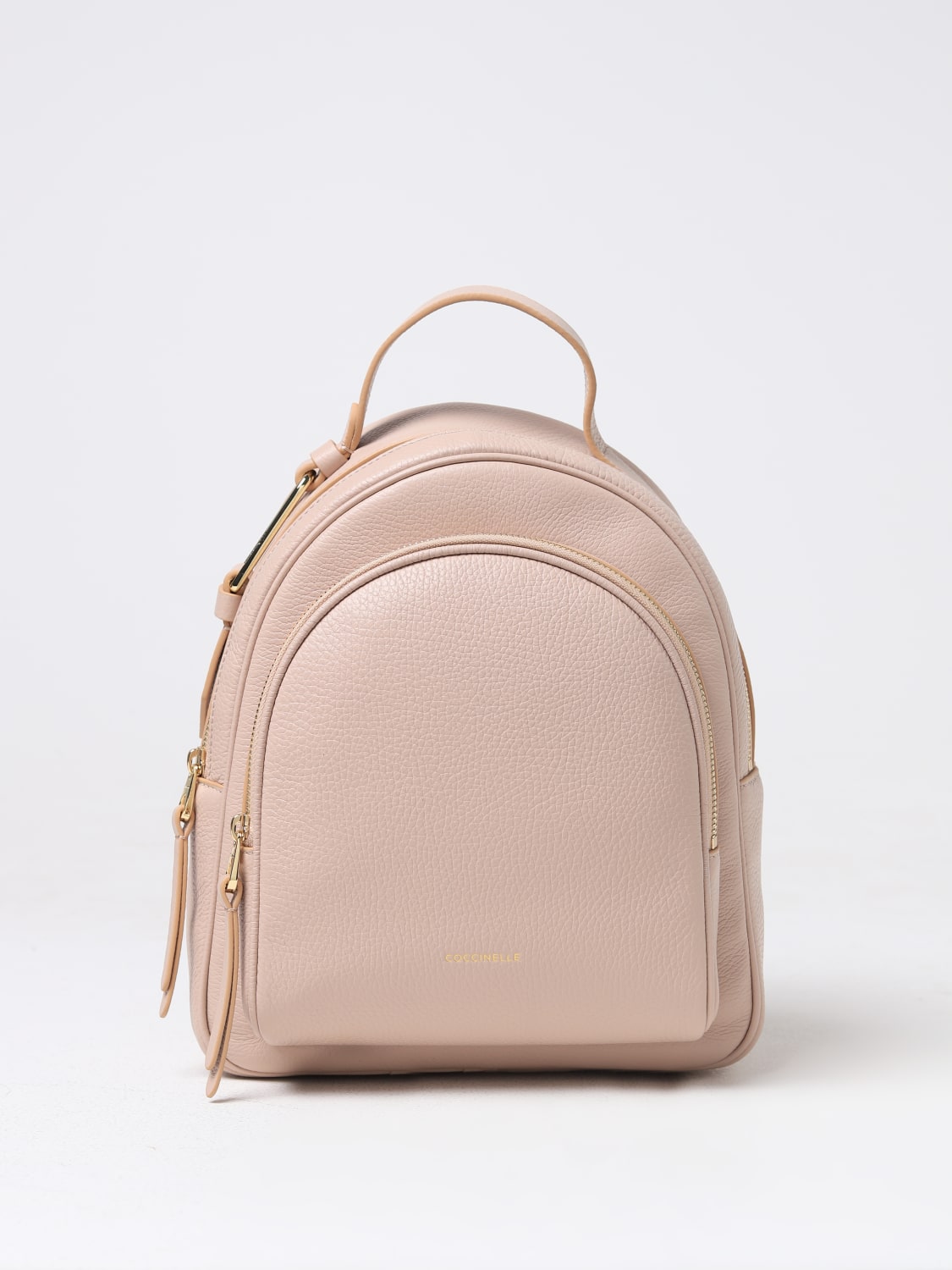 COCCINELLE BACKPACK: Shoulder bag woman Coccinelle, Pink - Img 1