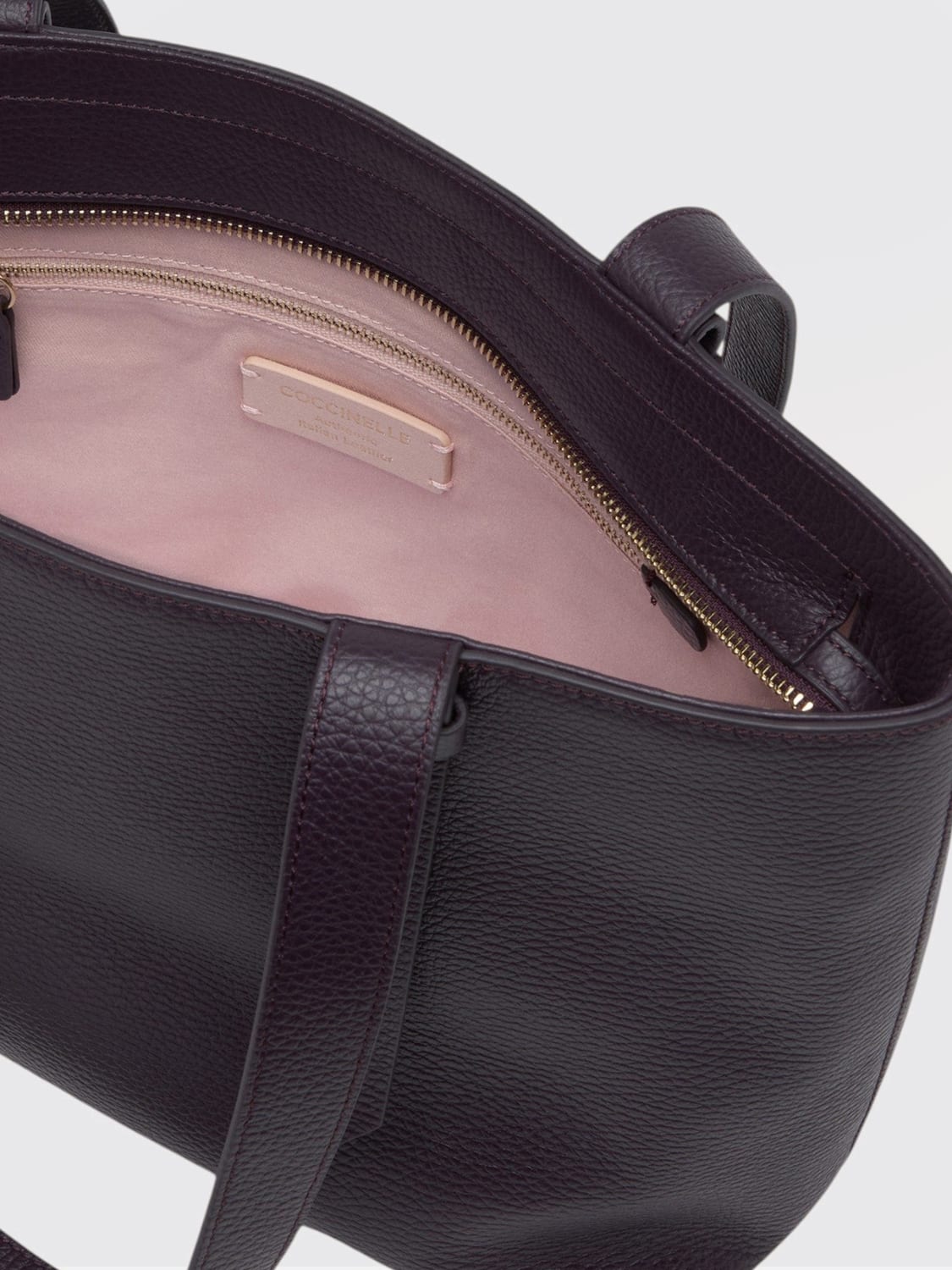 COCCINELLE SHOULDER BAG: Shoulder bag woman Coccinelle, Plum - Img 3