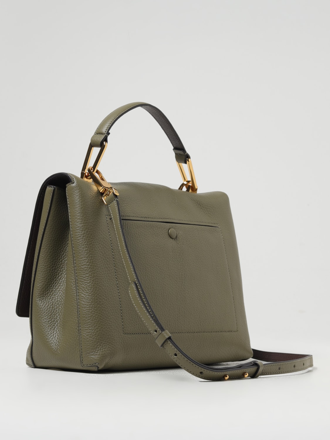 COCCINELLE HANDBAG: Shoulder bag woman Coccinelle, Green - Img 2