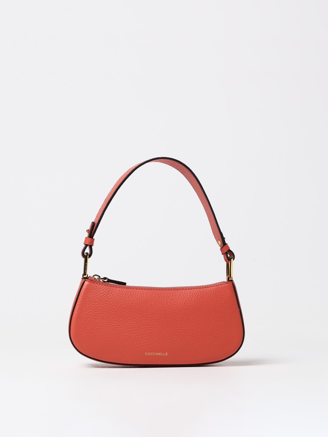 COCCINELLE MINI SAC À MAIN: Sac porté épaule femme Coccinelle, Fraise - Img 1