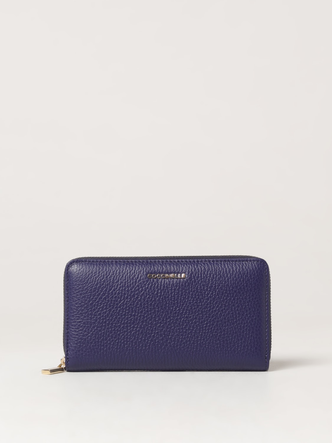 COCCINELLE WALLET: Wallet woman Coccinelle, Blue - Img 1