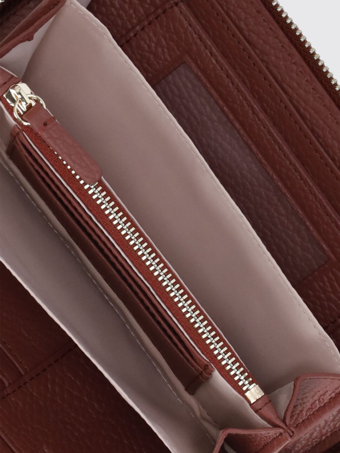 COCCINELLE WALLET: Wallet woman Coccinelle, Burgundy - Img 3