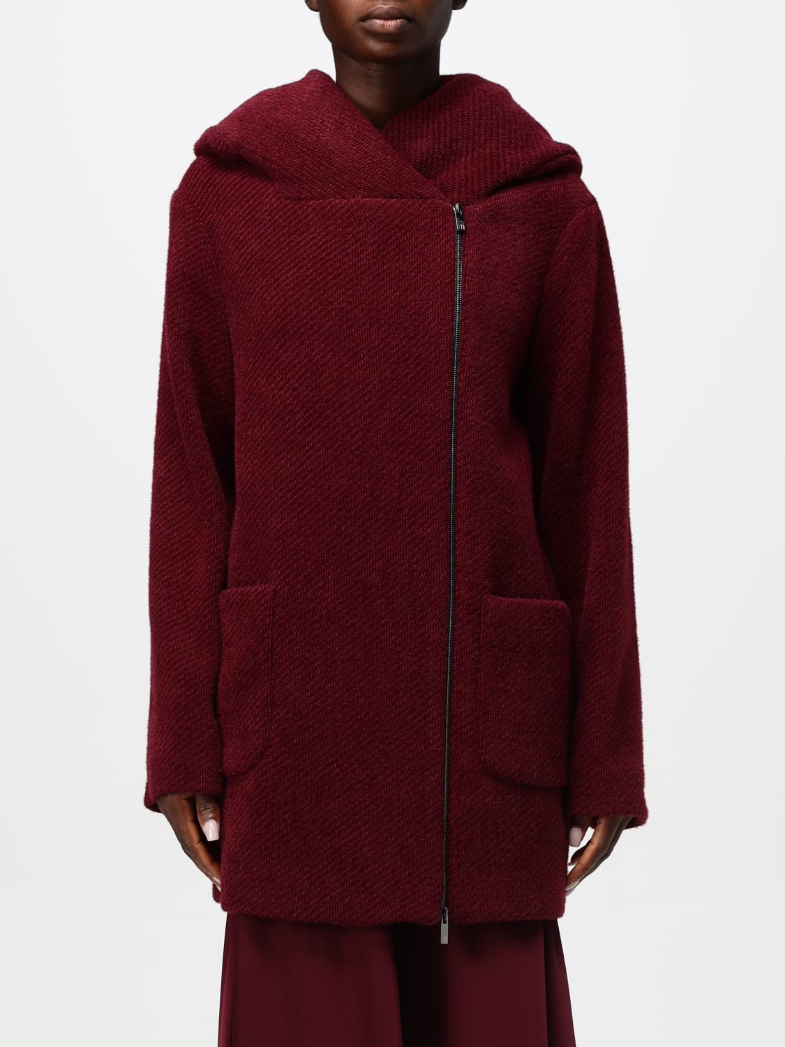 HANITA COAT: Coat woman Hanita, Burgundy - Img 1