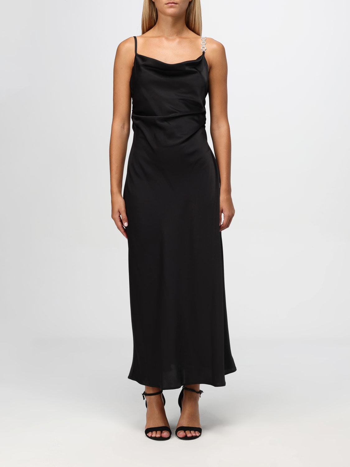 HANITA DRESS: Dress woman Hanita, Black - Img 1