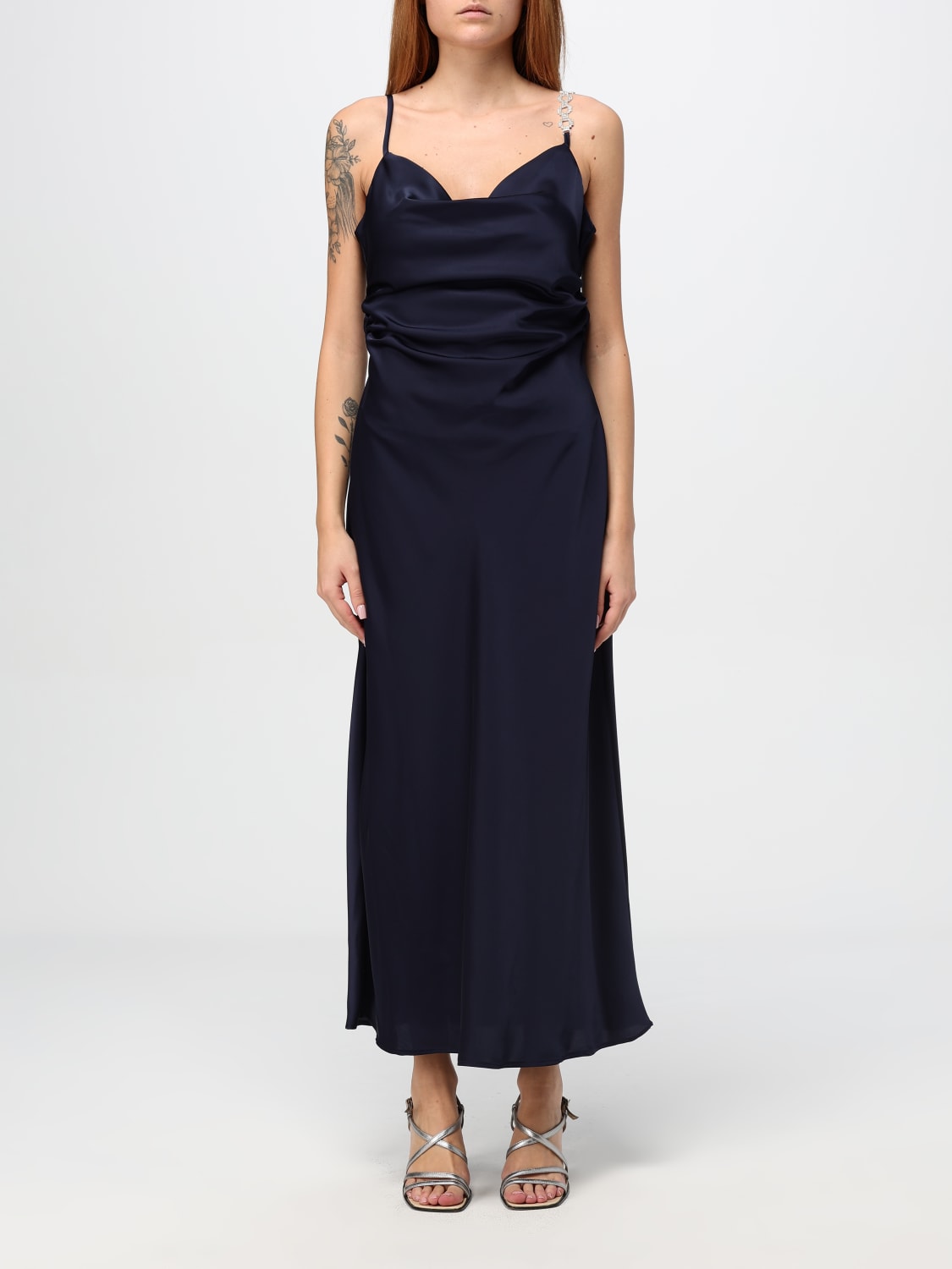 HANITA DRESS: Dress woman Hanita, Blue - Img 1