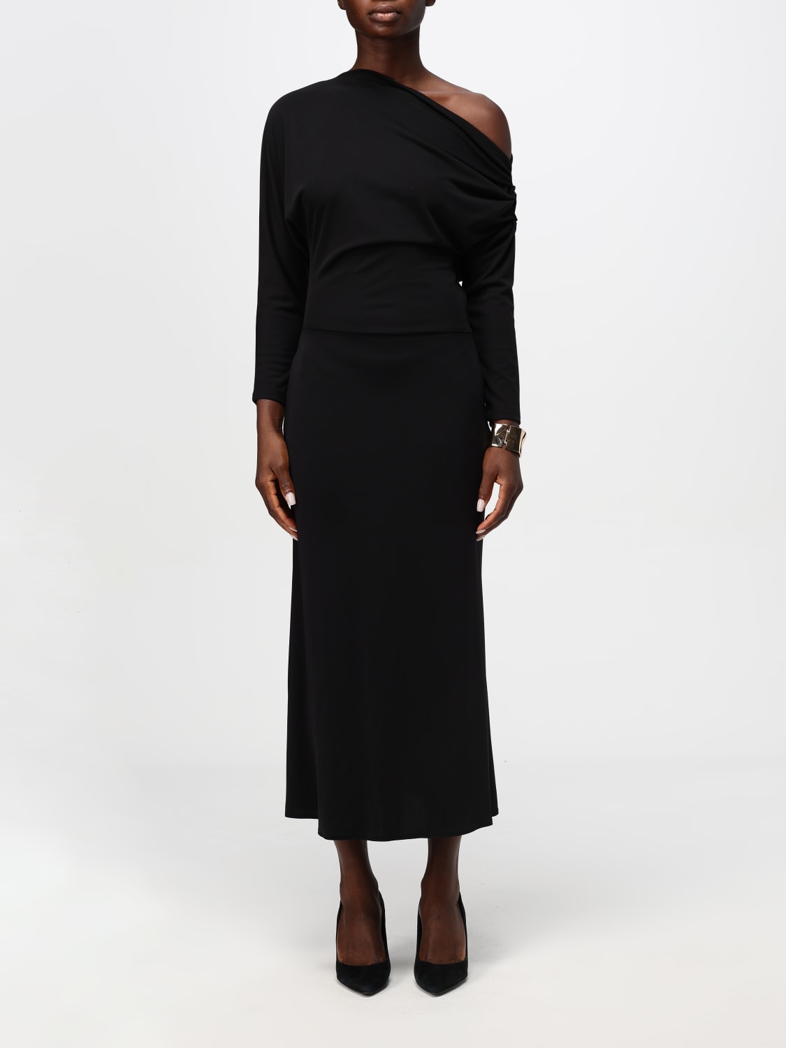 HANITA DRESS: Dress woman Hanita, Black - Img 1