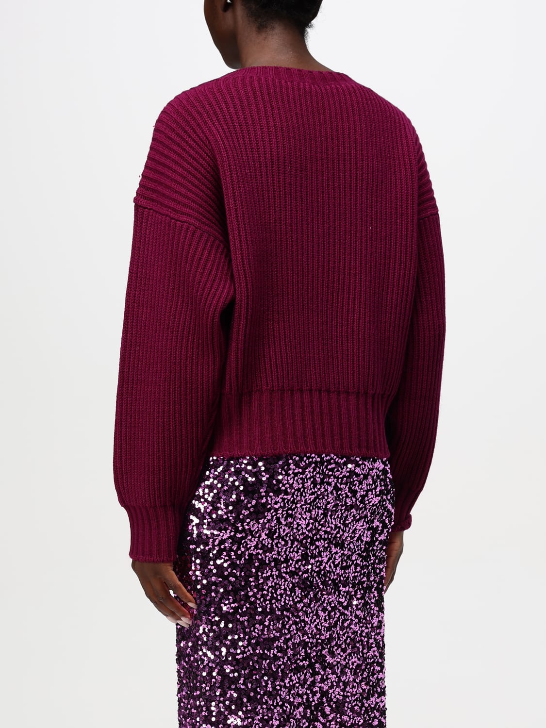 HANITA SWEATER: Sweater woman Hanita, Burgundy - Img 2