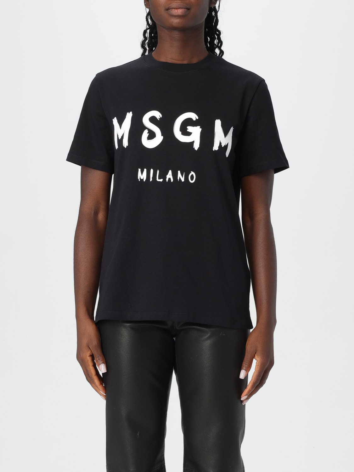 Giglio T-shirt con logo MSGM