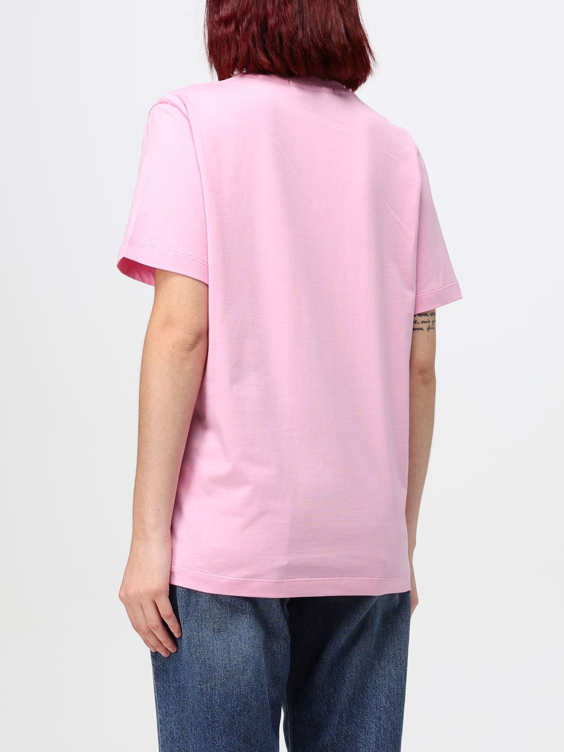 MSGM CAMISETA: Camiseta mujer MSGM, Rosa - Img 2