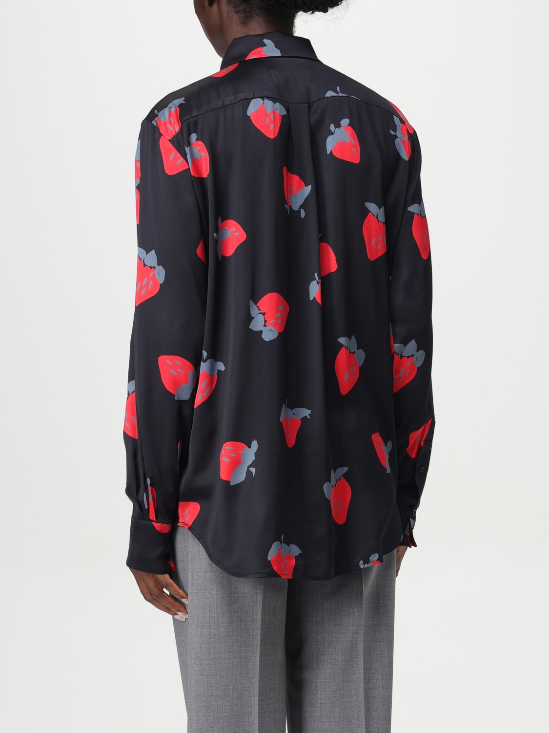 MSGM SHIRT: Shirt woman MSGM, Black - Img 3