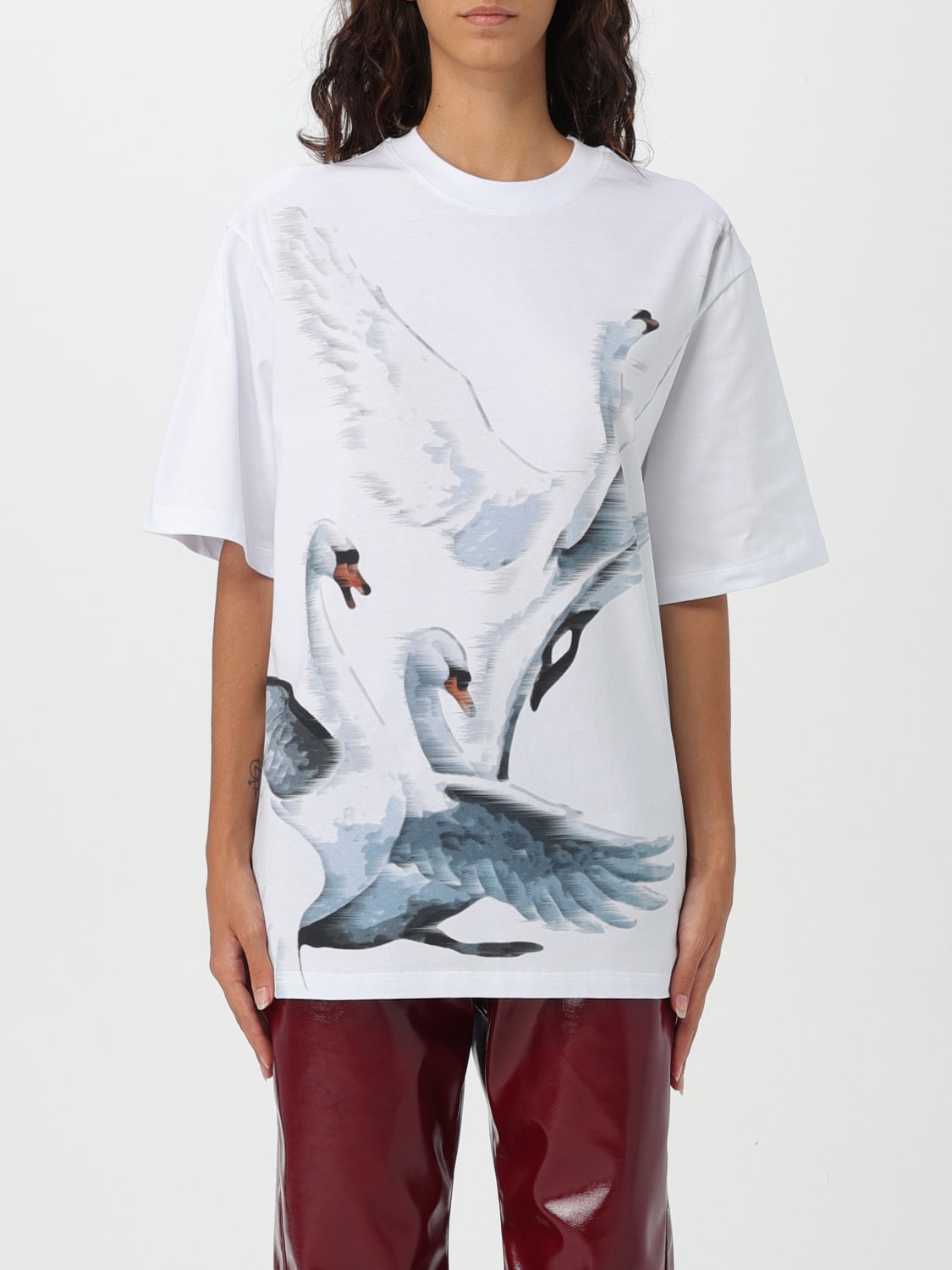 Giglio T-shirt stampata MSGM