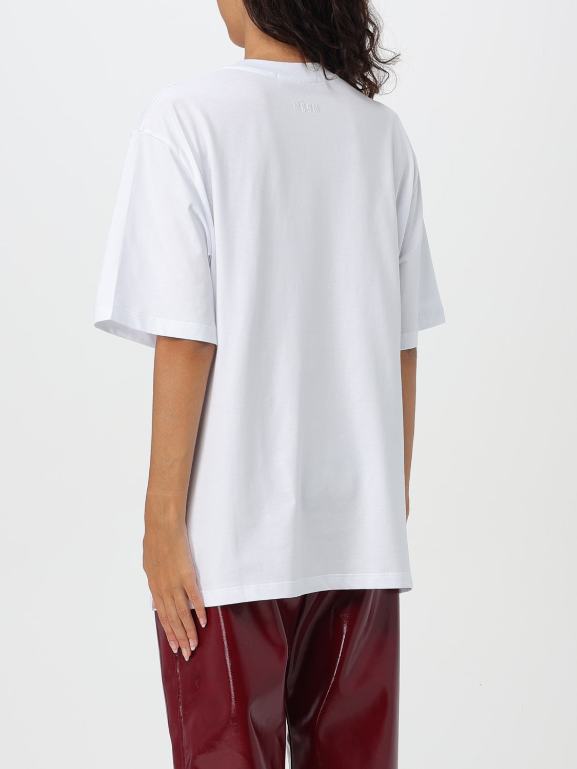 MSGM T-SHIRT: T-shirt woman MSGM, White - Img 3