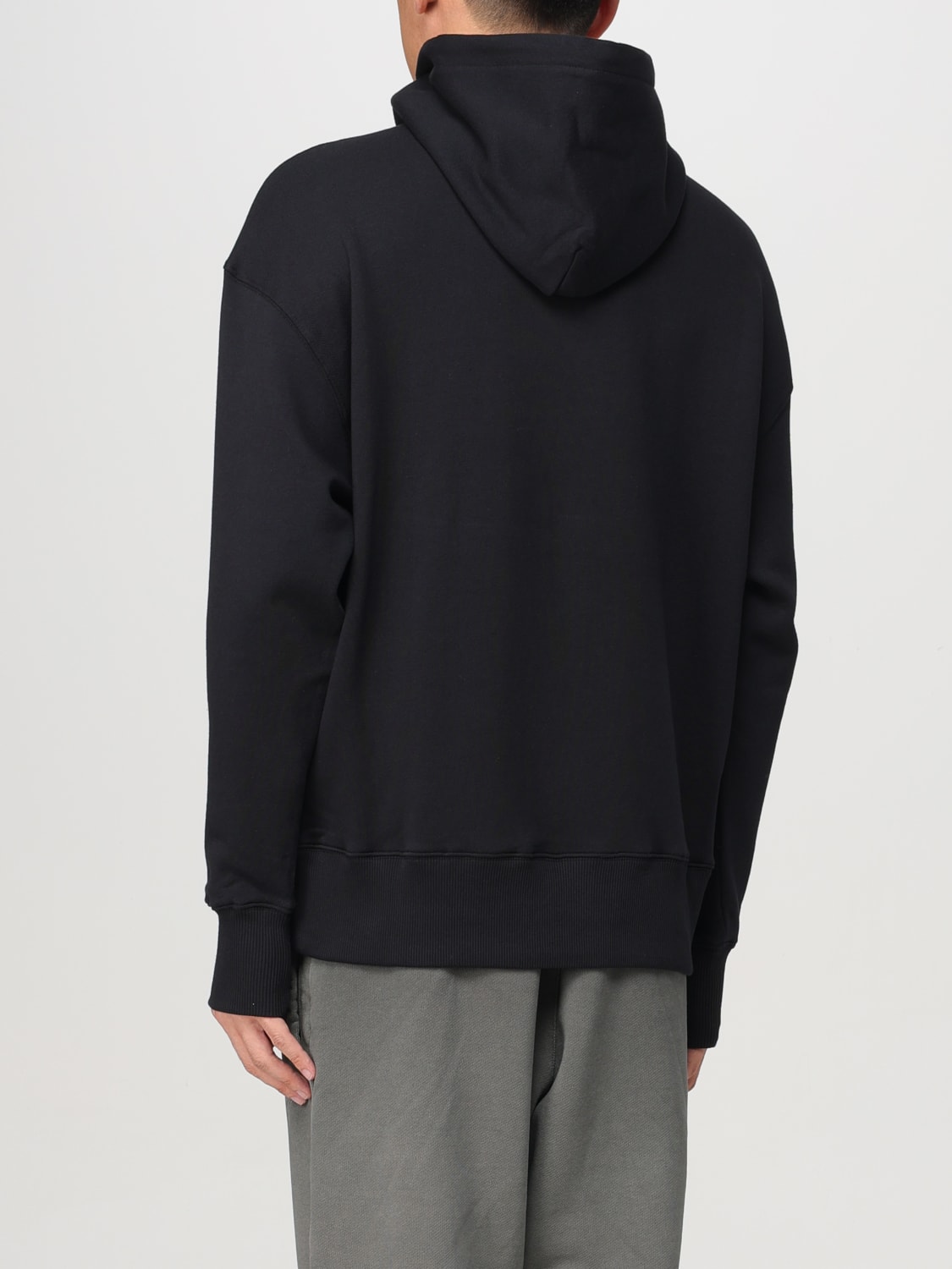 MSGM SWEATSHIRT: Sweatshirt herren MSGM, Schwarz - Img 2