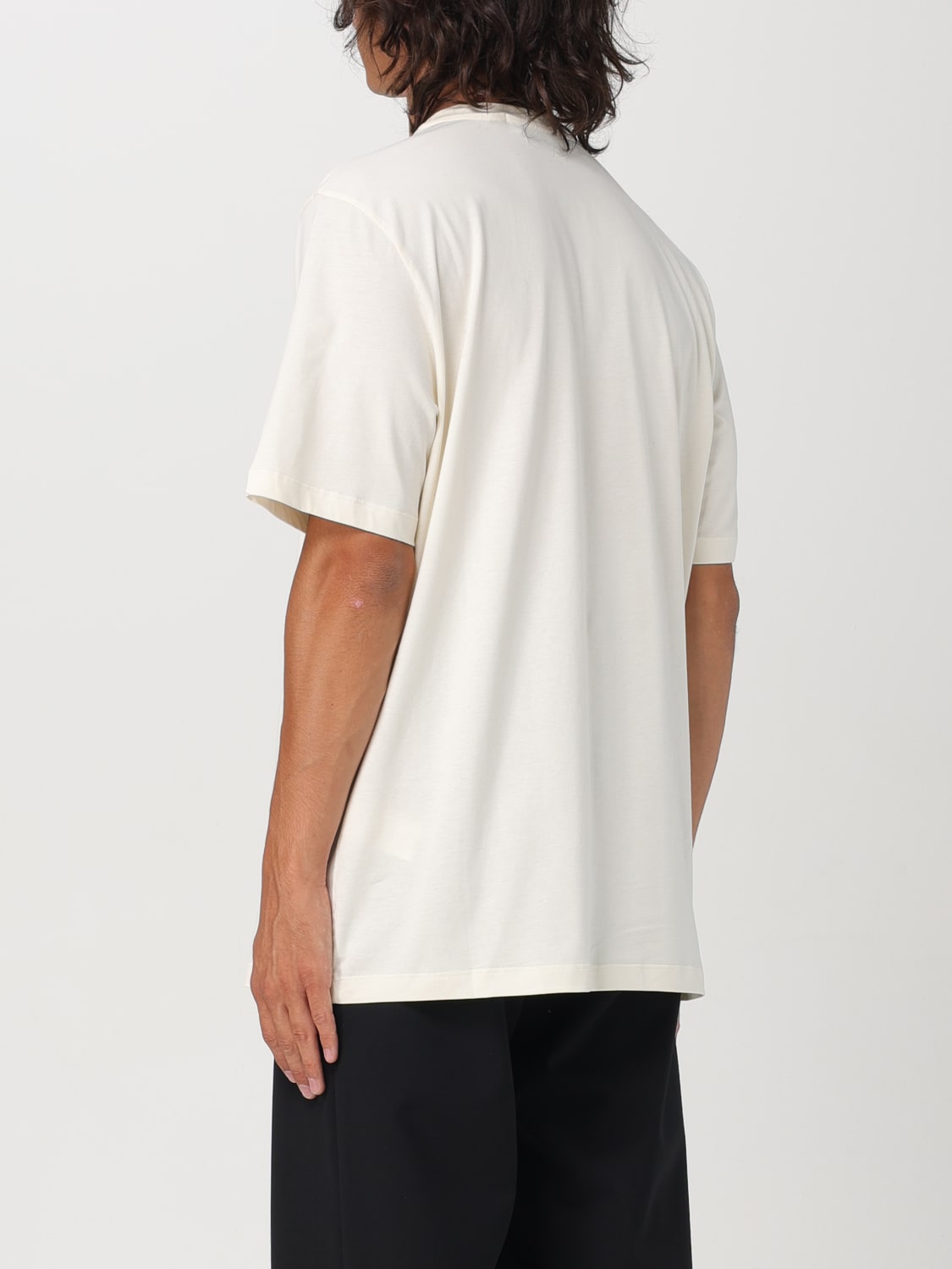 MSGM CAMISETA: Camiseta hombre MSGM, Marfil - Img 2
