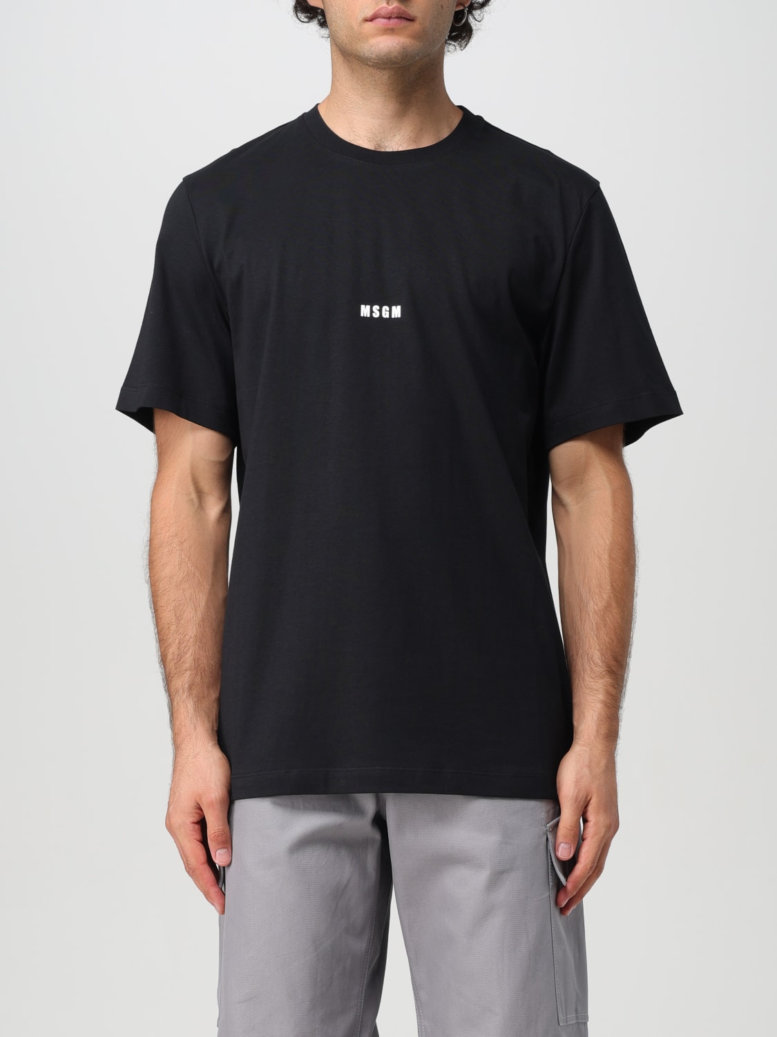 Giglio T-shirt con mini logo MSGM