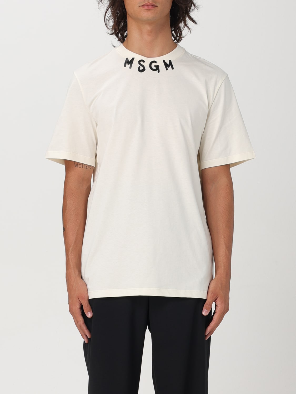 Giglio T-shirt con logo MSGM