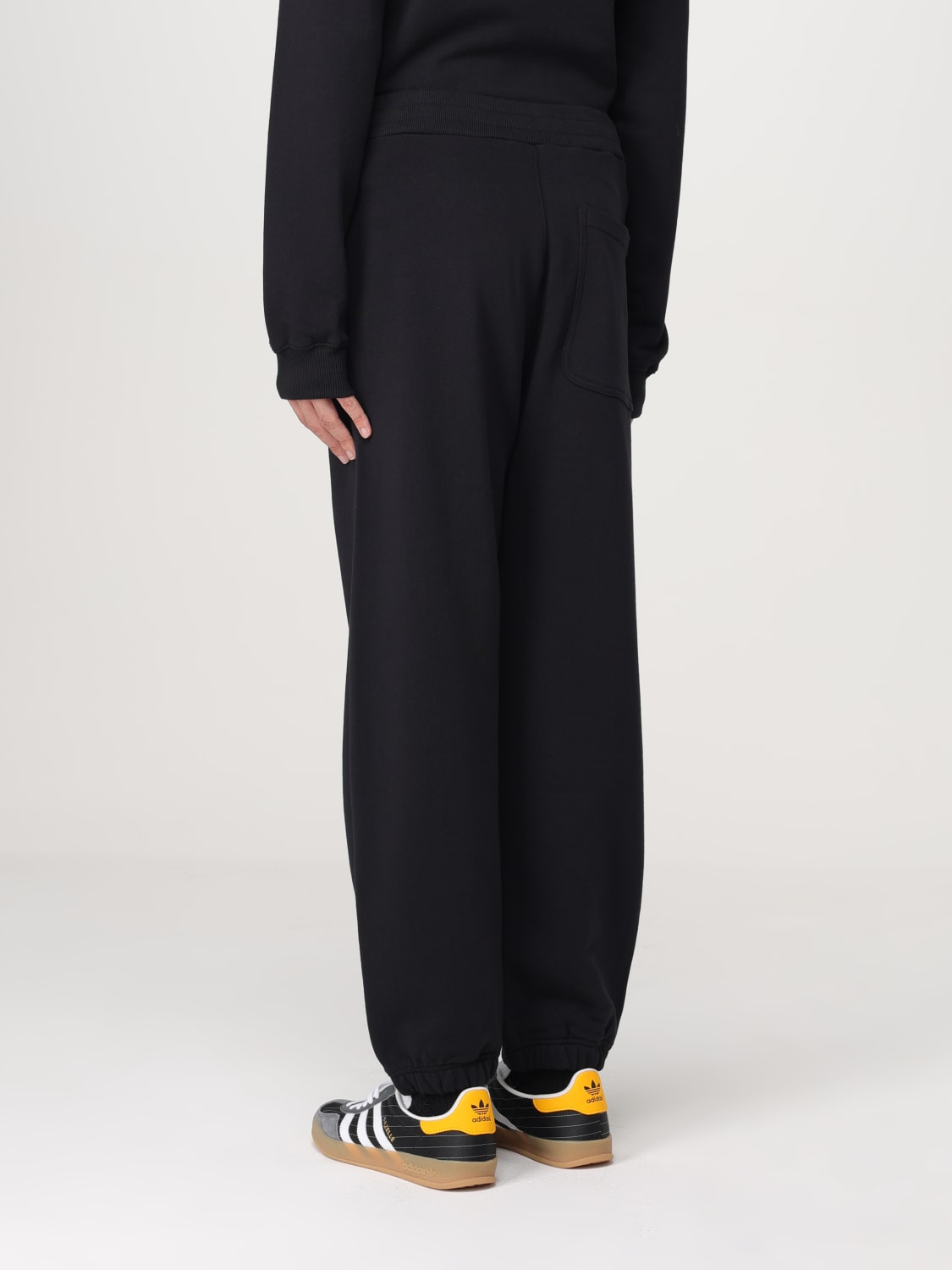 MSGM PANTS: Pants men MSGM, Black - Img 3