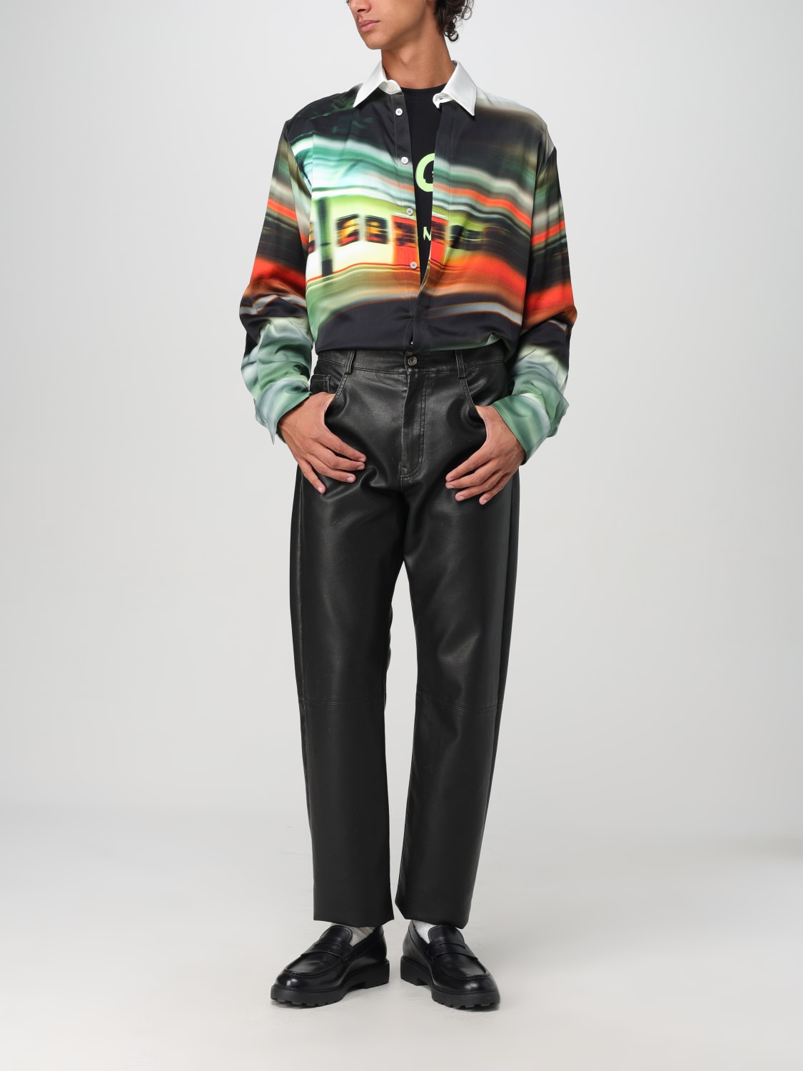 MSGM CHEMISE: Chemise homme MSGM, Multicolore - Img 2