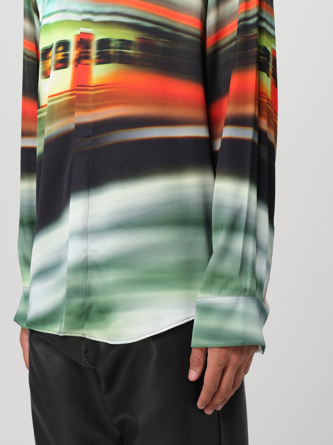 MSGM CHEMISE: Chemise homme MSGM, Multicolore - Img 4