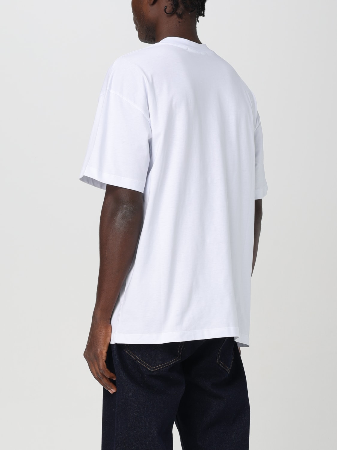 MSGM T-SHIRT: T-shirt men MSGM, White - Img 2