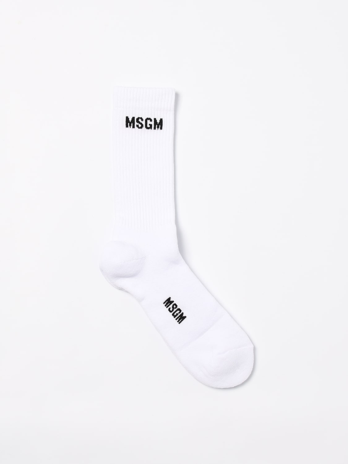 Giglio Calze MSGM in cotone stretch con logo jacquard