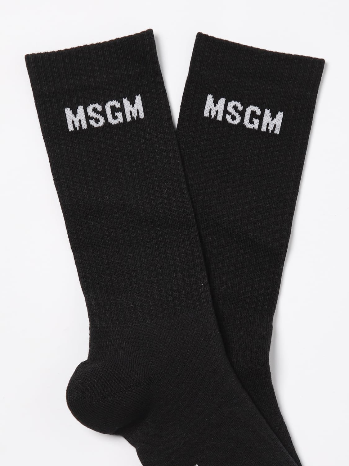 MSGM SOCKS: Socks men MSGM, Black - Img 2