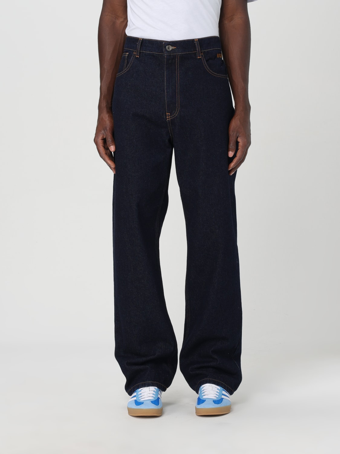 MSGM JEANS: Jeans men MSGM, Denim - Img 1