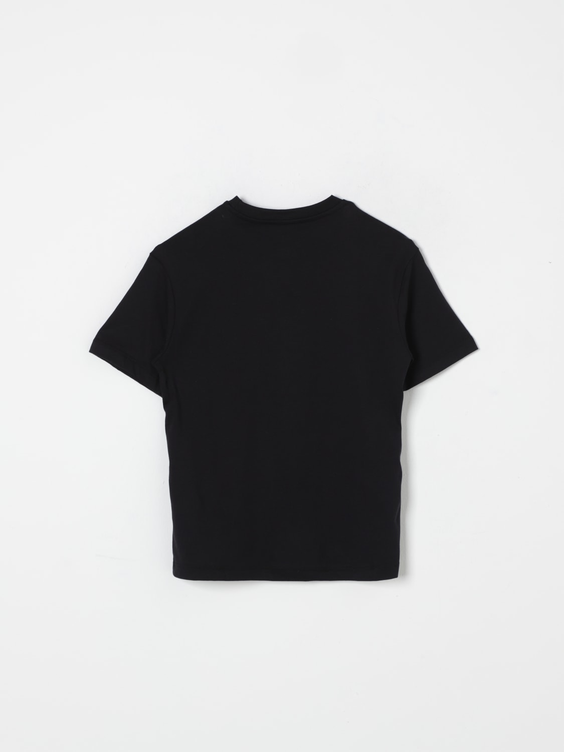 MSGM KIDS T-SHIRT: T-shirt MSGM Kids in cotone con logo , Nero - Img 2