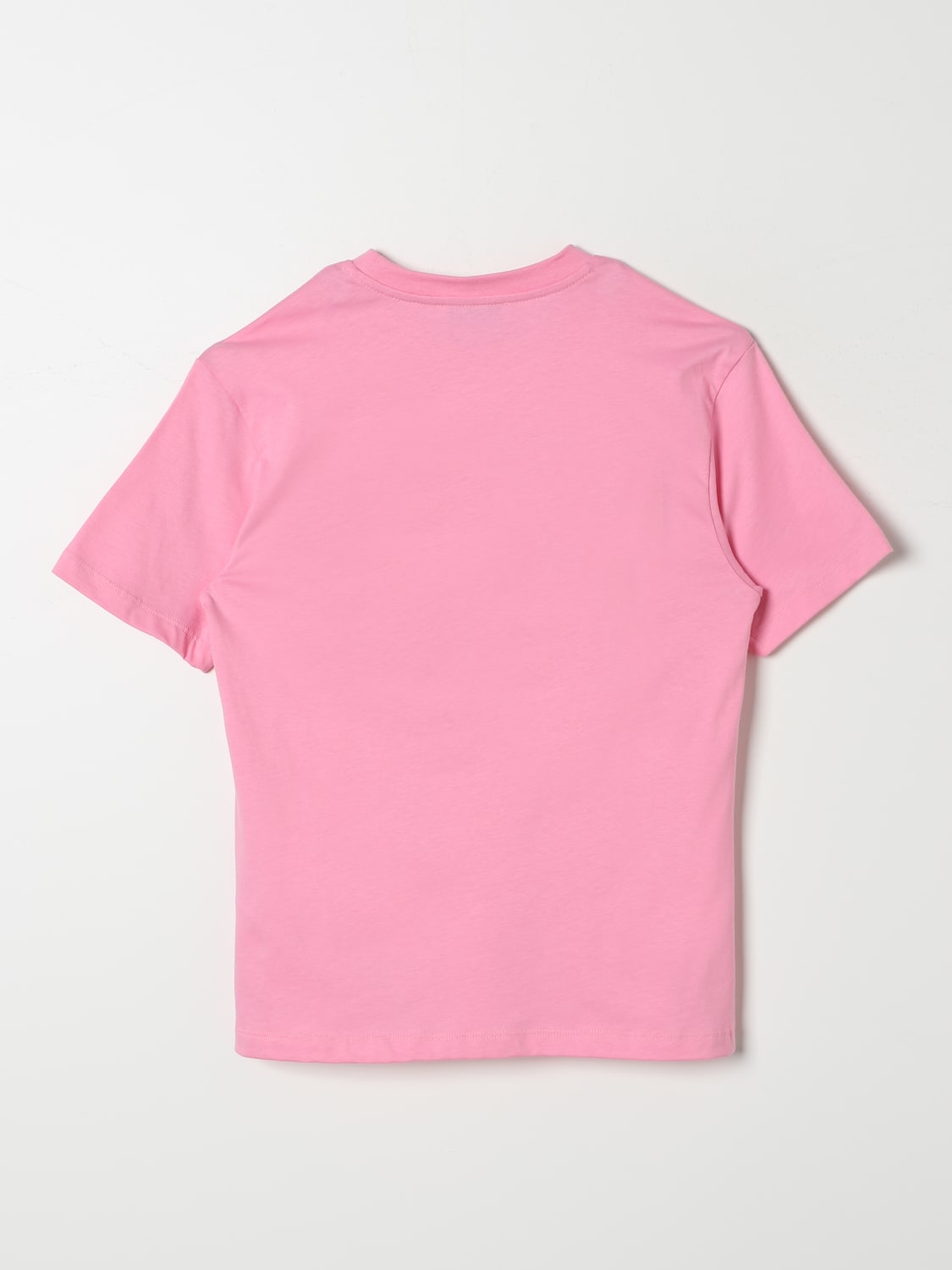 MSGM KIDS T-SHIRT: T-shirt MSGM Kids in cotone con logo , Rosa - Img 2