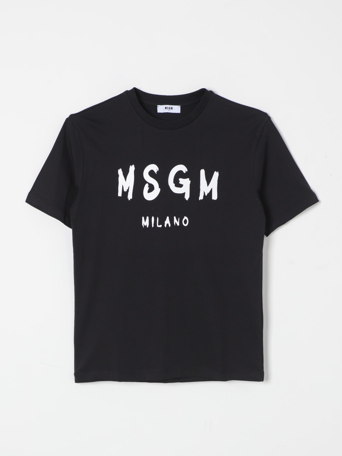 MSGM KIDS CAMISETAS: Camisetas niños MSGM Kids, Negro - Img 1