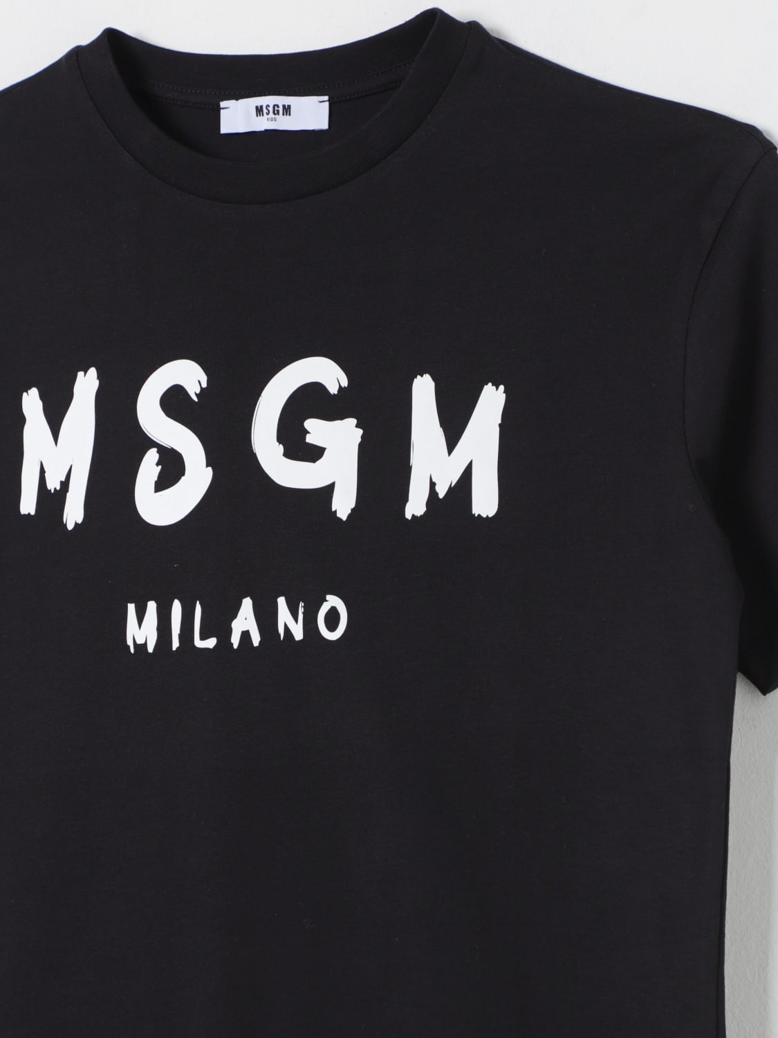 MSGM KIDS CAMISETAS: Camisetas niños MSGM Kids, Negro - Img 3